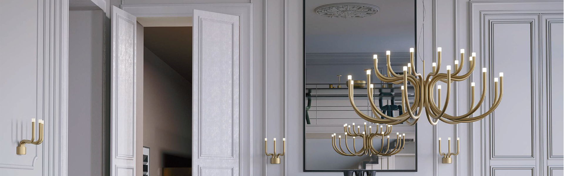 Luxus LED csillár és falikarok – stílusos és prémium világítás.