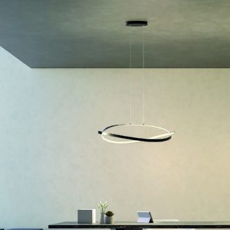 IMPULS LED design csillár, fehér, 38W