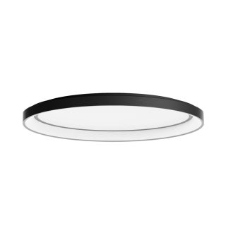 NOBU LED mennyezeti lámpa, matt fekete, 60 cm
