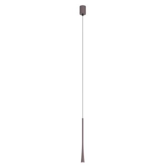 ITO LED függőlámpa, kávészín, 40 cm