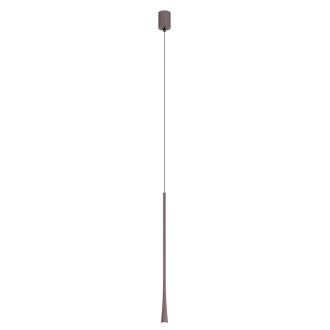 ITO LED függőlámpa, kávé szín, 60 cm, 3000K