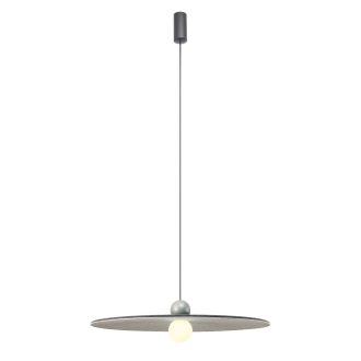 NUWA LED függőlámpa, sötét szürke/szürke