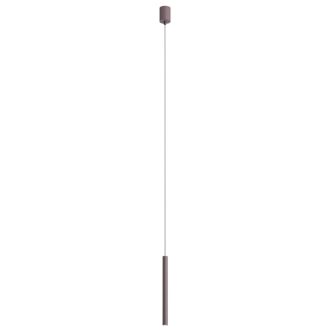 KANJI LED függőlámpa, 35 cm, kávészín