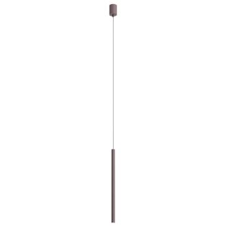 KANJI LED függőlámpa, matt kávé, 55 cm