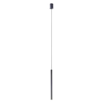 NIKOS LED függőlámpa, matt fekete, 50 cm