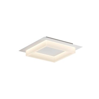 PERIMETRO LED mennyezeti lámpa, fehér, 38x38 cm