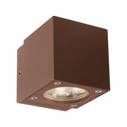Minibox kültéri LED fali lámpa, rozsda 10184