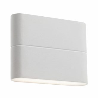 Pocket kültéri LED fali lámpa, matt fehér 10214