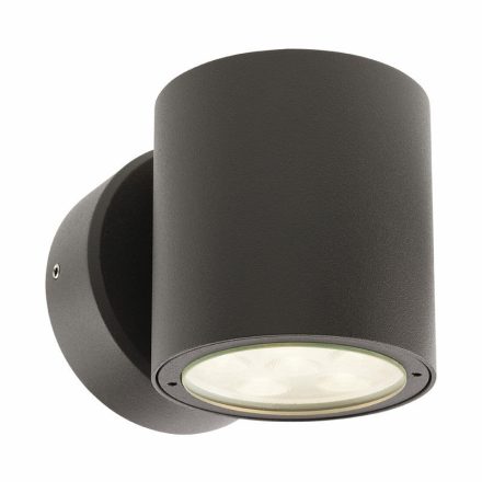 Round kültéri LED fali lámpa, antracit 10222