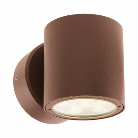 Round kültéri LED fali lámpa, rozsda 10225