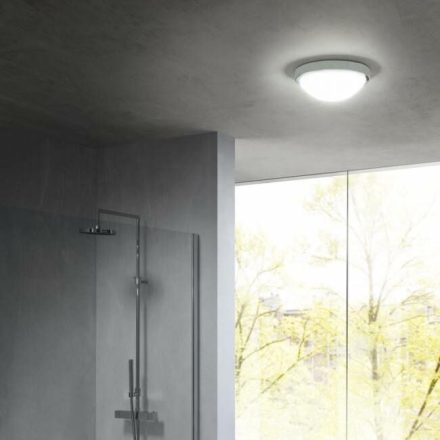 CAIMAN LED fürdőszobai mennyezeti lámpa, króm, 10575