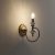 FABULA fali lámpa, antik arany/elefáncsont, 10793