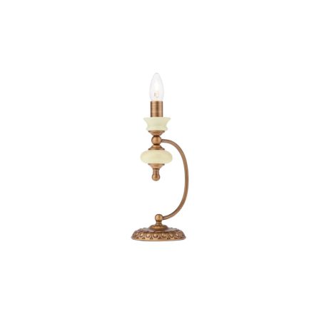 FABULA asztali lámpa, antik arany/elefáncsont, 10797