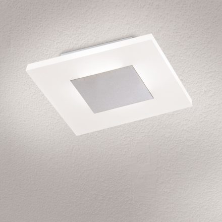 TAURO modern LED mennyezeti lámpa matt króm színben, 20cm
