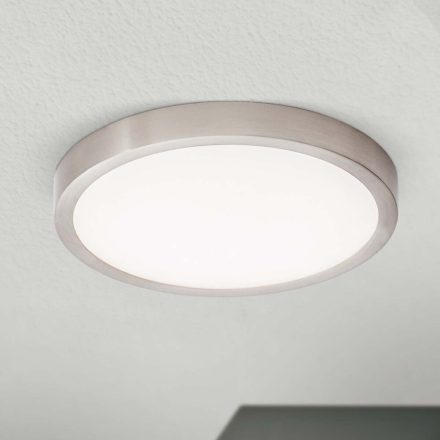 LERO modern LED mennyezeti lámpa matt króm színben, 23cm