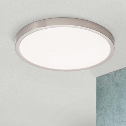 LERO modern LED mennyezeti lámpa matt króm színben, 30cm