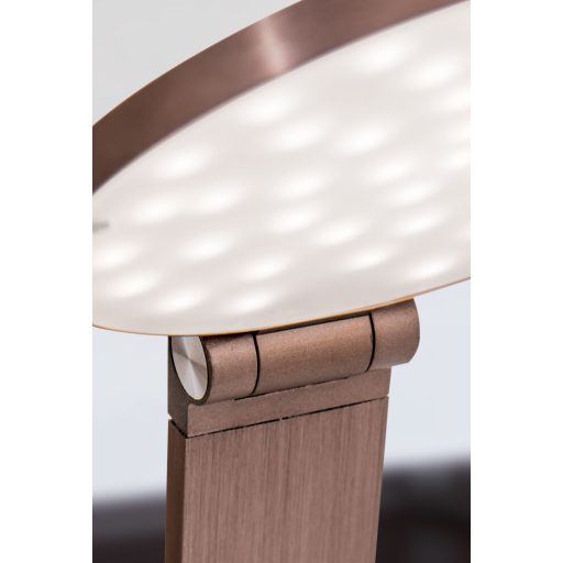 WORK modern LED asztali fali lámpa bronz színben