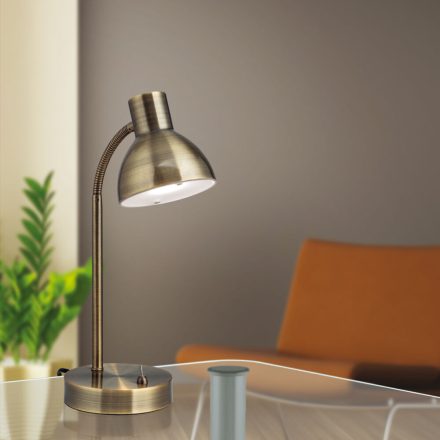 NEMO modern LED asztali lámpa patina