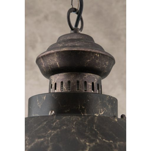 MATHILDA vintage csillár-függeszték bronz színben