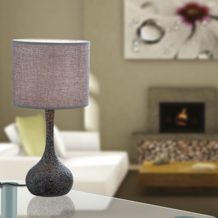 BARCA modern asztali lámpa gránit színben