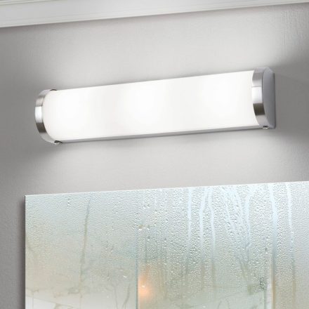 TEA modern fürdőszobai tükörvilágítás, matt króm, 3xG9
