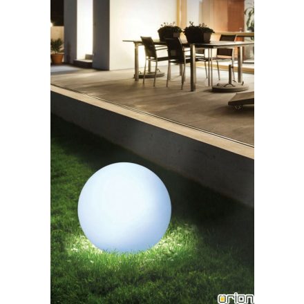 BALL modern LED kültéri távirányítós, dekor lámpa tölthető akkumlátorral 111186