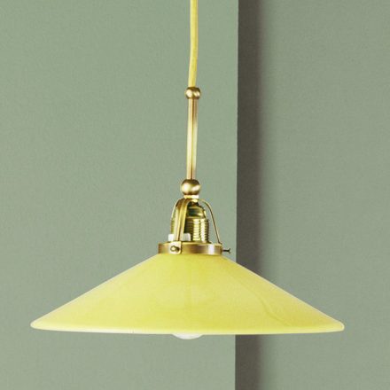 Artdesign klasszikus függő lámpa patina színben