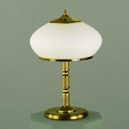 EMPIRE klasszikus asztali lámpa, nagy méret, patina
