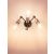 Spider vintage fali lámpa, 3 izzós, állítható