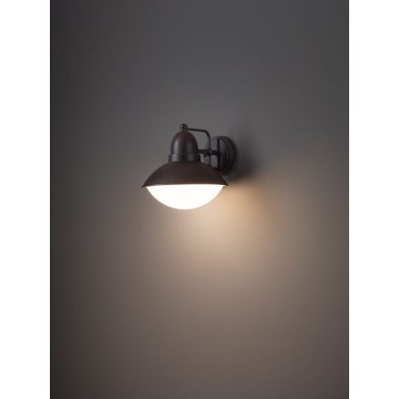 DANUBIA kültéri fali lámpa, sötétszürke