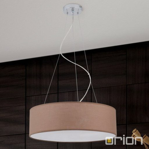 UFO modern, függő lámpa, barna