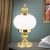 Wiener Nostalgie asztali lámpa,réz, 33cm