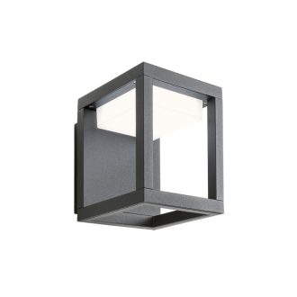   PIAZZO  kültéri LED  fali lámpa matt fekete IP54 10W/2900-3100K