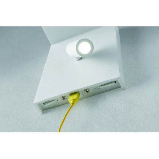 FISCHIO modern LED fali lámpa, USB kimenettel