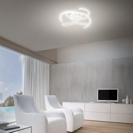 CIRCUITO modern LED mennyezeti lámpa, fehér 45W/ 4950 lm