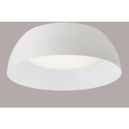 PIATTO modern LED mennyezeti lámpa, fehér/ opál 60 cm