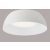 PIATTO modern LED mennyezeti lámpa, fehér/ opál 60 cm