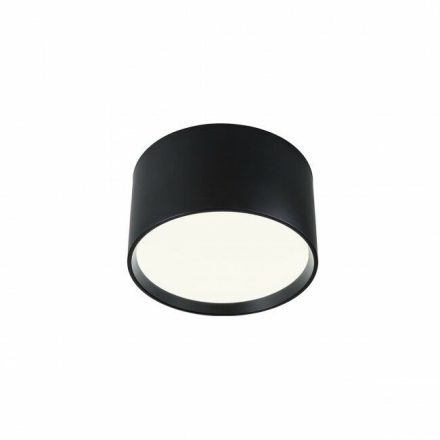 CYLINDER Modern LED mennyezeti lámpa, matt fekete/ fehér, 12x 35 cm