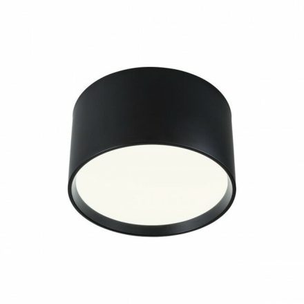 CYLINDER Modern LED mennyezeti lámpa, matt fekete/ fehér, 25x 45 cm
