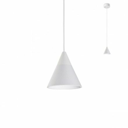 CONO Modern LED függőlámpa fehér/fehér