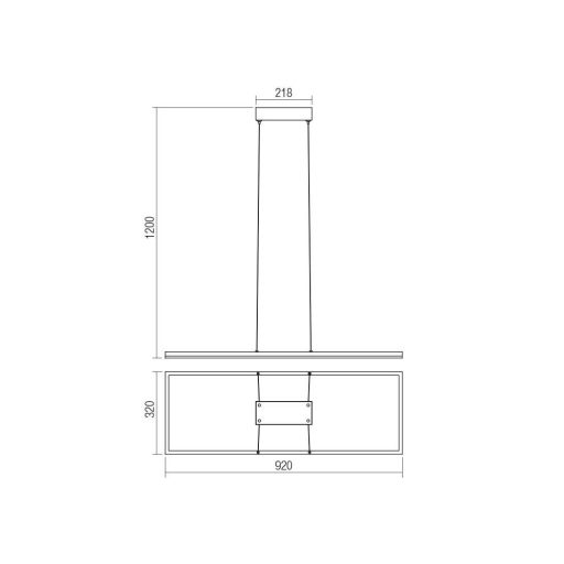 KLEE modern LED függőlámpa matt fehér szatén ernyővel/búrával,48W melegfényű 3000K
