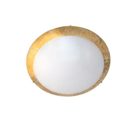 ARTEMIS modern LED mennyezeti lámpa króm fehér  opál/arany ernyővel/búrával,18W semleges fehér 