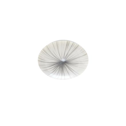 HIPNO modern LED mennyezeti lámpa fehér  opál/szürke ernyővel/búrával,18W semleges fehér fényű 