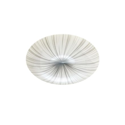 HIPNO modern LED mennyezeti lámpa fehér  opál/szürke ernyővel/búrával,36W semleges fehér fényű 