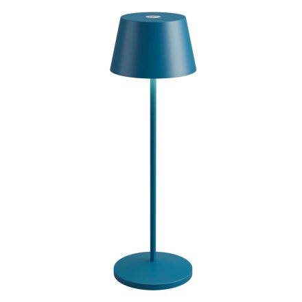LA NUIT  kültéri LED asztali lámpa, kerek, kék