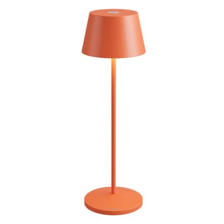 LA NUIT  kültéri LED asztali lámpa, kerek, narancssárga