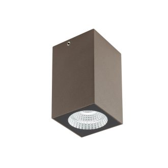   QUAD  kültéri LED mennyezeti lámpa sötétbarna/matt fekete