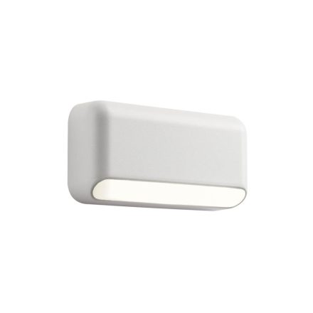 SAPO  kültéri LED fali lámpa matt fehér, 450 lm