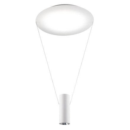 ESSENCE LED mennyezeti lámpa, matt fehér, matt fehér, 55cm