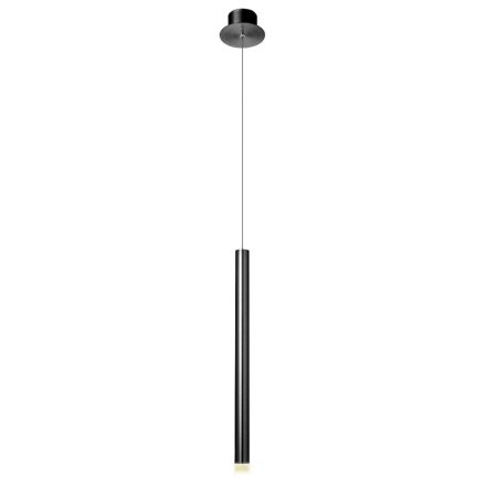 PALOS LED függőlámpa, fekete, áttetsző, 52cm